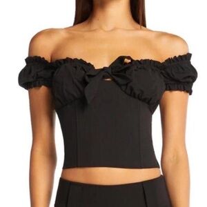 I AM GIA Naomi Top | Black